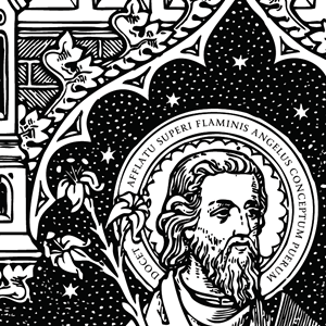 Catholic Line Art, Black And White • Installment #44